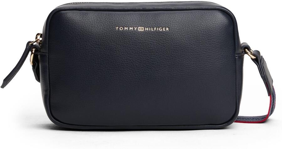 Tommy Hilfiger Minibag TH LOGOTAPE CAMERA BAG dames schoudertas met logo - Foto 4