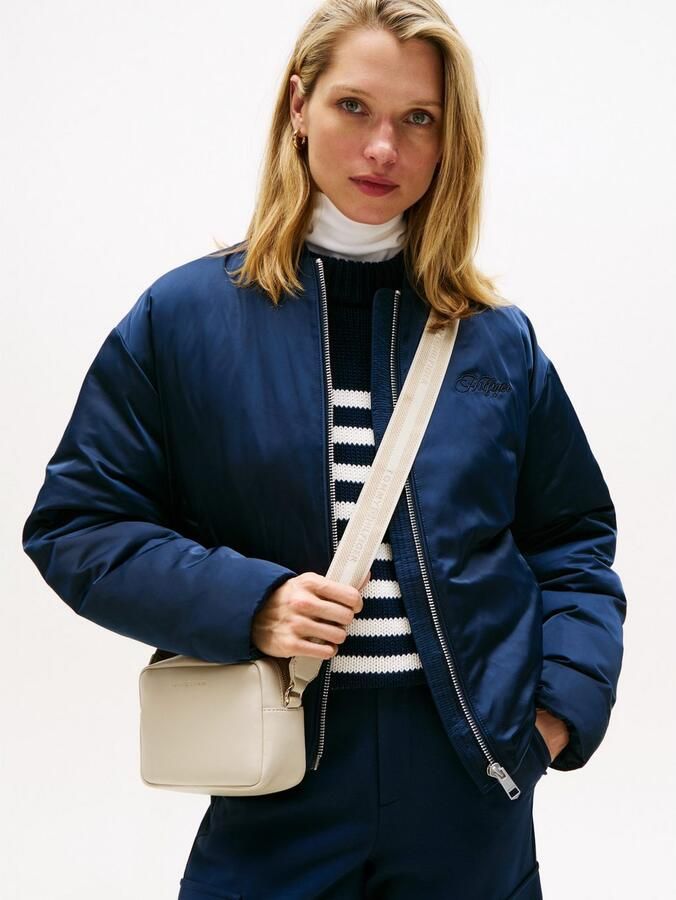 Tommy Hilfiger Minibag TH LOGOTAPE CAMERA BAG dames schoudertas met logo - Foto 3