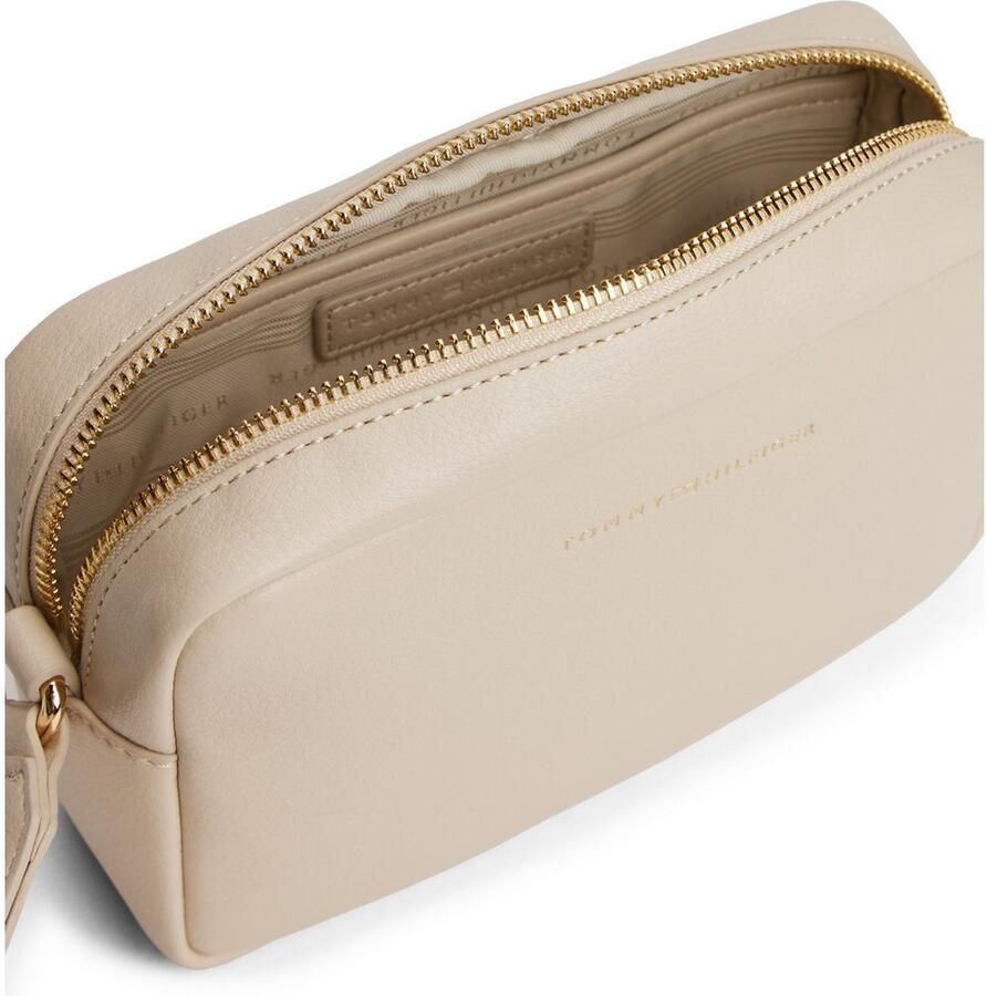 Tommy Hilfiger Minibag TH LOGOTAPE CAMERA BAG dames schoudertas met logo
