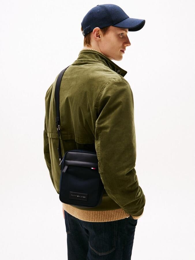 Tommy Hilfiger Minibag TH NYLON MINI REPORTER heren schoudertas - Foto 3