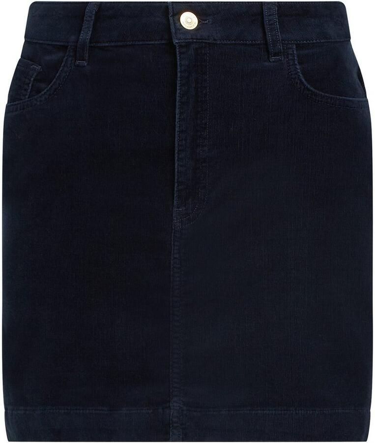 Tommy Hilfiger Corduroy rok in 5-pocketmodel