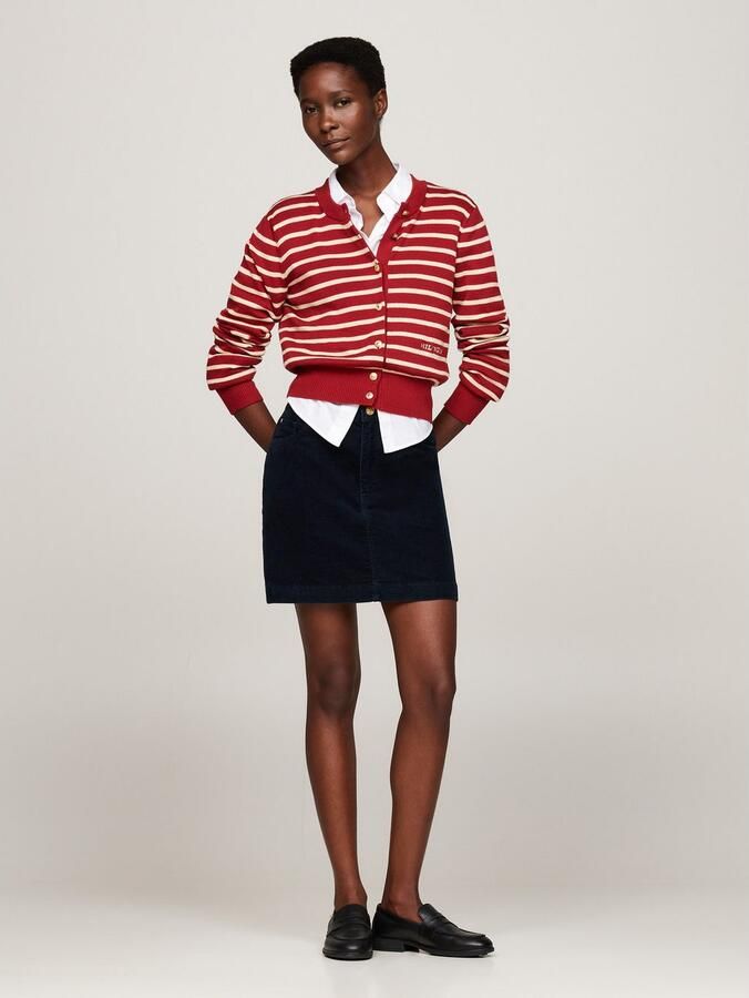 Tommy Hilfiger Corduroy rok in 5-pocketmodel - Foto 7