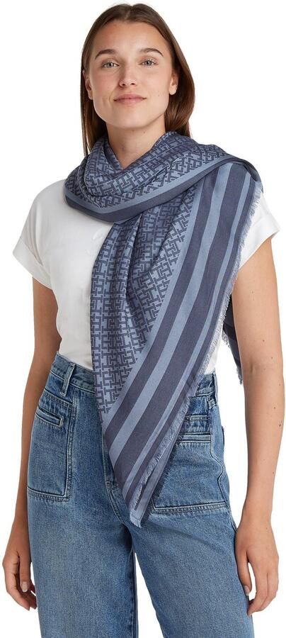 Tommy Hilfiger Modieus sjaaltje TH MONOGRAM SQUARE - Foto 7