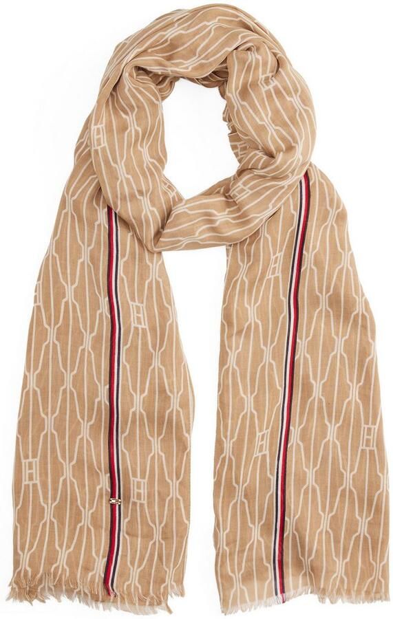 Tommy Hilfiger Modieuze sjaal ESSENTIAL FLAG SCARF - Foto 5