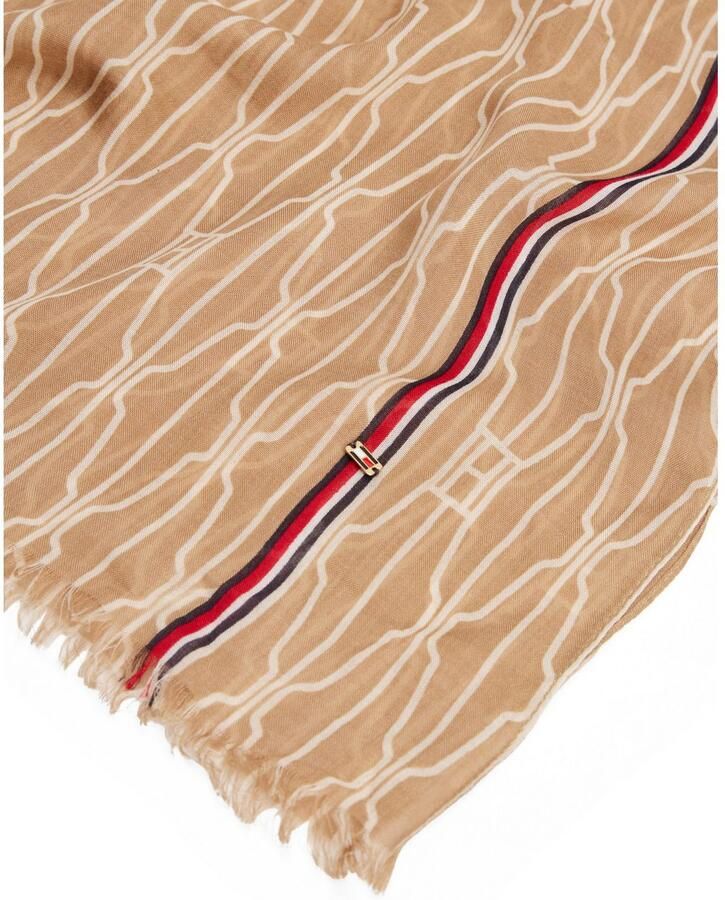 Tommy Hilfiger Modieuze sjaal ESSENTIAL FLAG SCARF - Foto 3