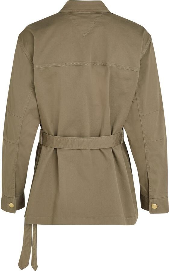 Tommy Hilfiger Regular fit overhemdjack met goudkleurige knopen - Foto 6