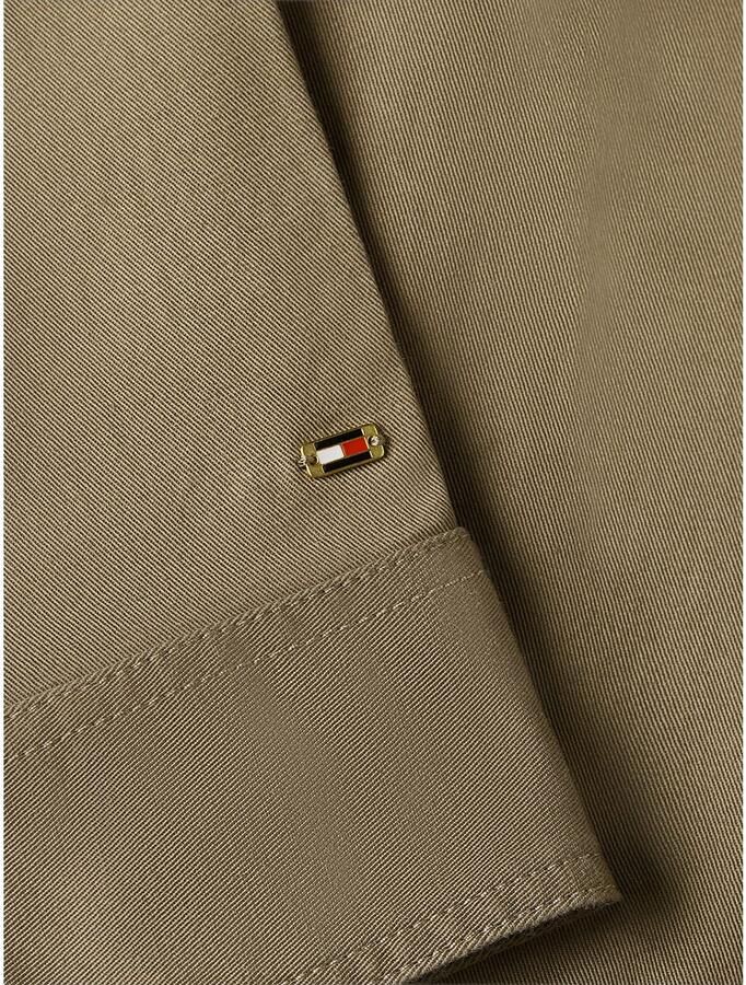 Tommy Hilfiger Regular fit overhemdjack met goudkleurige knopen - Foto 2