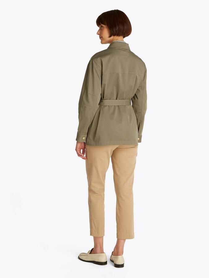 Tommy Hilfiger Regular fit overhemdjack met goudkleurige knopen - Foto 4