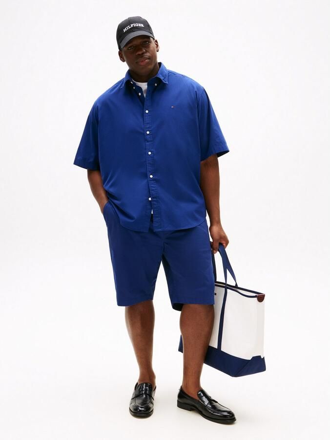 Tommy Hilfiger Overhemd met korte mouwen BT-FLEX POPLIN SOLID S S SHIRT-B - Foto 2