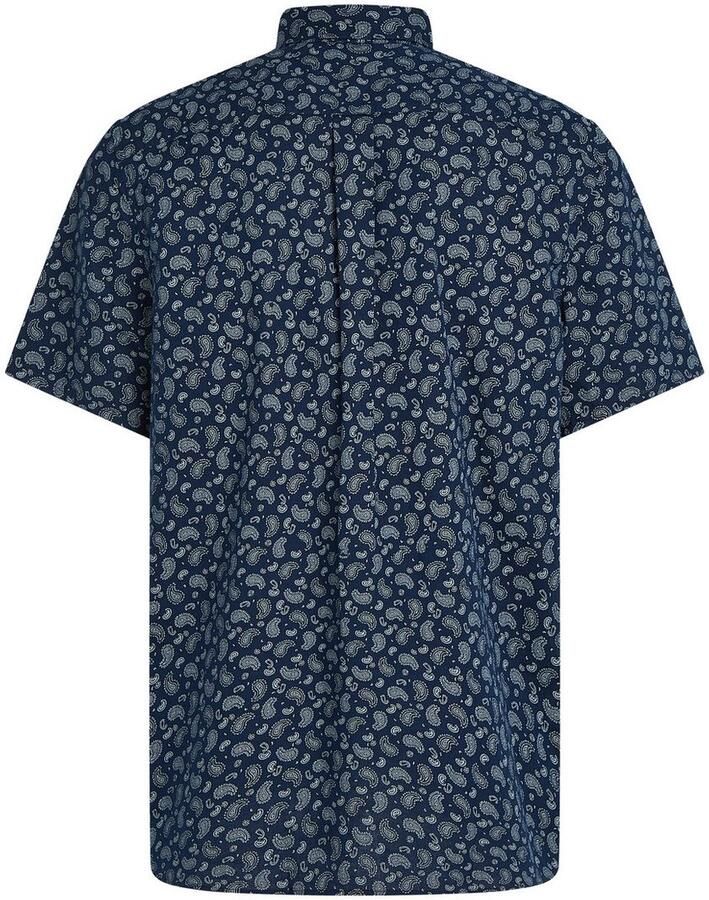 Tommy Hilfiger Regular fit vrijetijdsoverhemd van een mix van katoen en linnen