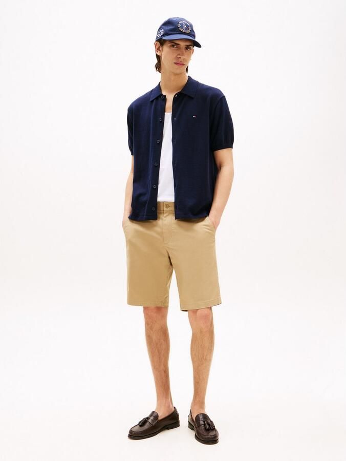 Tommy Hilfiger Overhemd met korte mouwen ESSENTIAL COTTON SS OVER SHIRT - Foto 4