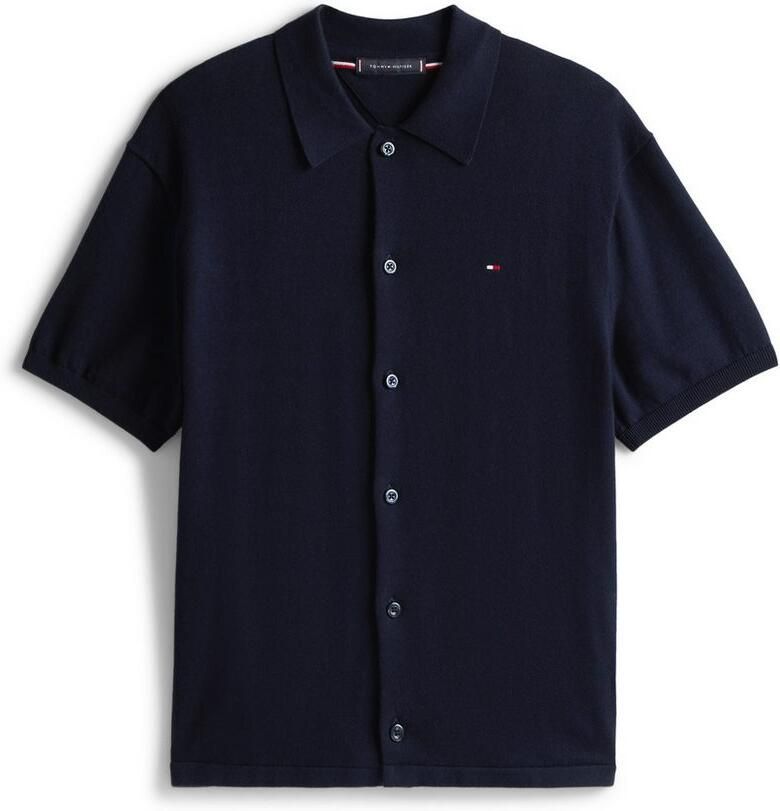 Tommy Hilfiger Overhemd met korte mouwen ESSENTIAL COTTON SS OVER SHIRT - Foto 3