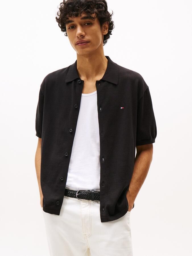 Tommy Hilfiger Overhemd met korte mouwen ESSENTIAL COTTON SS OVER SHIRT - Foto 6