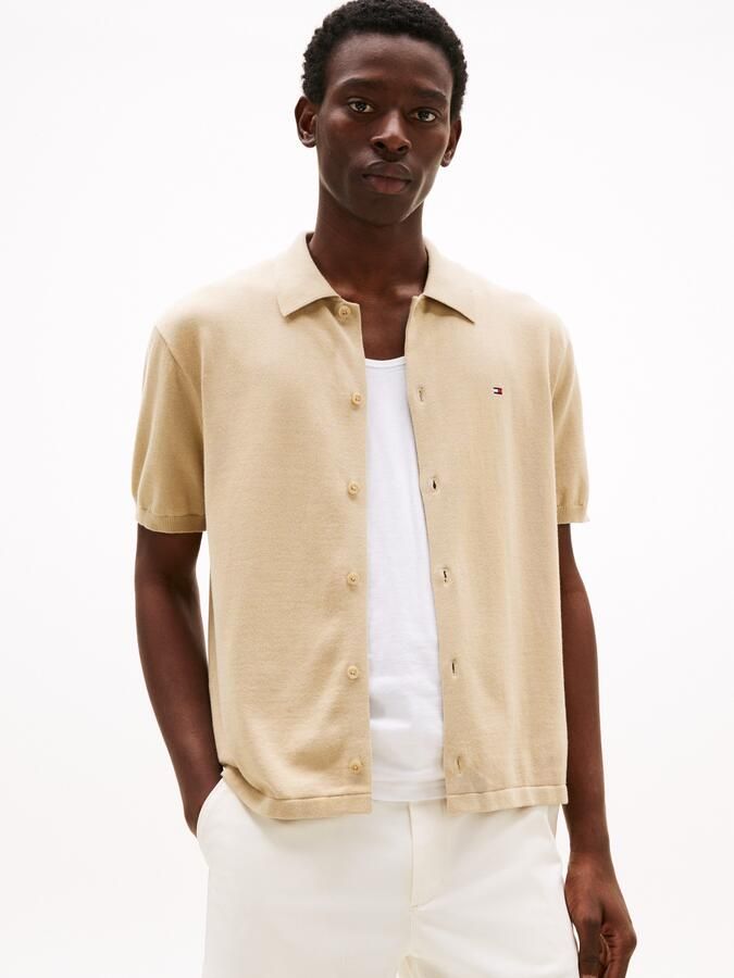 Tommy Hilfiger Overhemd met korte mouwen ESSENTIAL COTTON SS OVER SHIRT - Foto 6