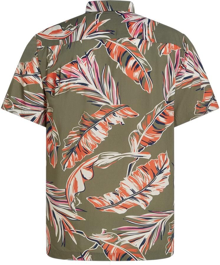 Tommy Hilfiger Overhemd met korte mouwen LIGHTWEIGHT LEAF AOP SS SHIRT