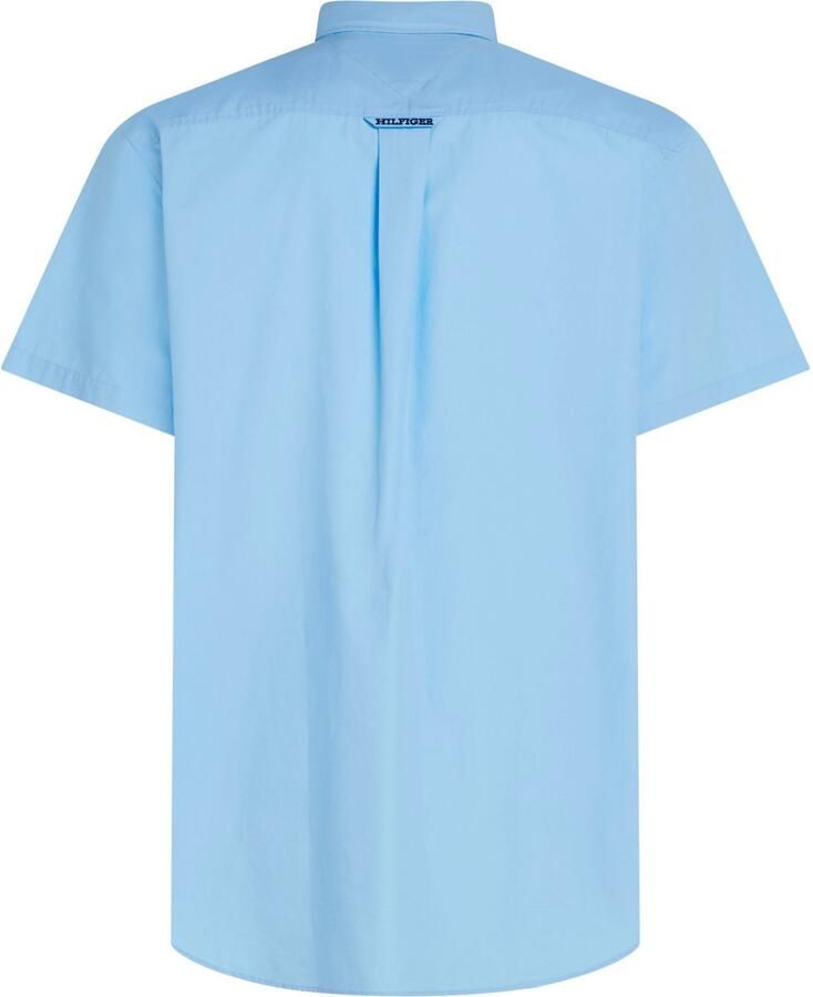 Tommy Hilfiger Overhemd met korte mouwen WCC POPLIN TWO POCKET SHIRT S S