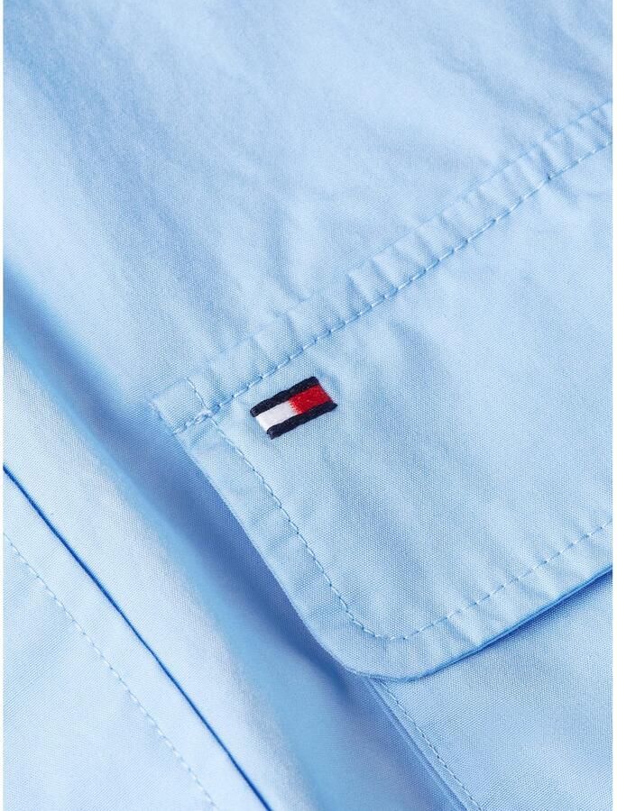 Tommy Hilfiger Overhemd met korte mouwen WCC POPLIN TWO POCKET SHIRT S S - Foto 3