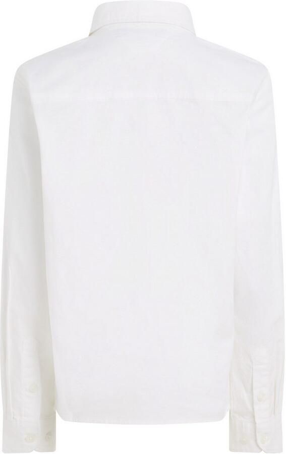 Tommy Hilfiger Overhemd met lange mouwen BOYS STRETCH OXFORD SHIRT L S Kinderen tot 16 jaar button-down kraag lange mouwen logo-vlag - Foto 5