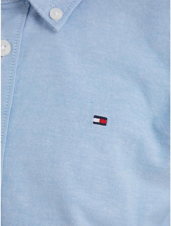Tommy Hilfiger Overhemd met lange mouwen BOYS STRETCH OXFORD SHIRT L S Kinderen tot 16 jaar button-down kraag lange mouwen logo-vlag - Foto 2