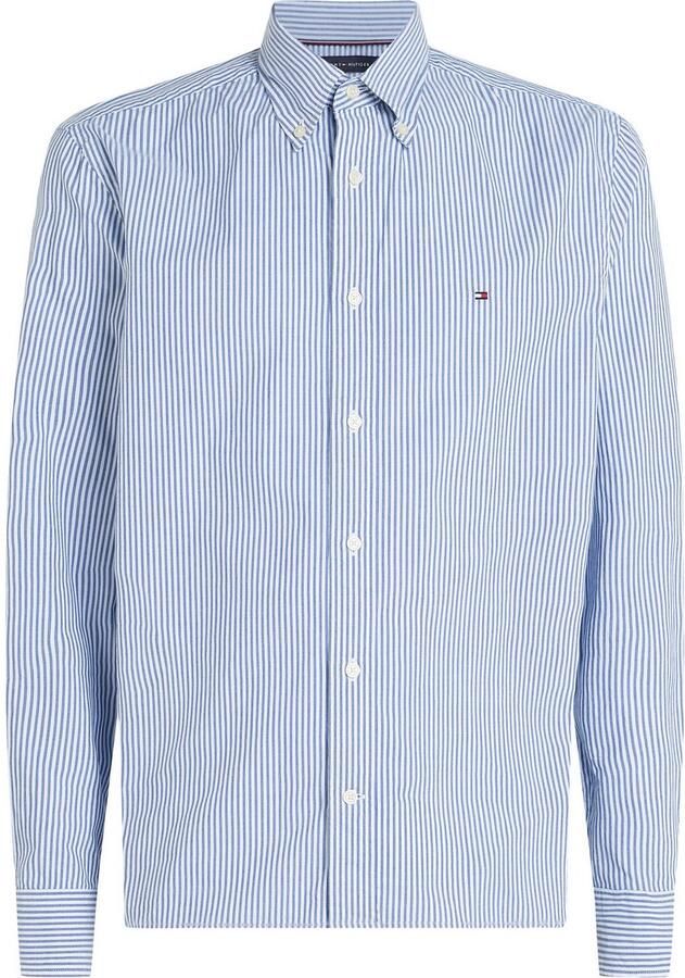 Tommy Hilfiger Overhemd met lange mouwen BT-FLEX POPLIN CL STP SHIRT-B - Foto 5