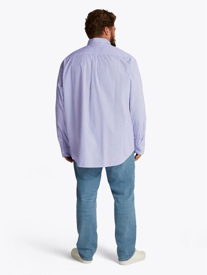 Tommy Hilfiger Overhemd met lange mouwen BT-FLEX POPLIN CL STP SHIRT-B - Foto 4