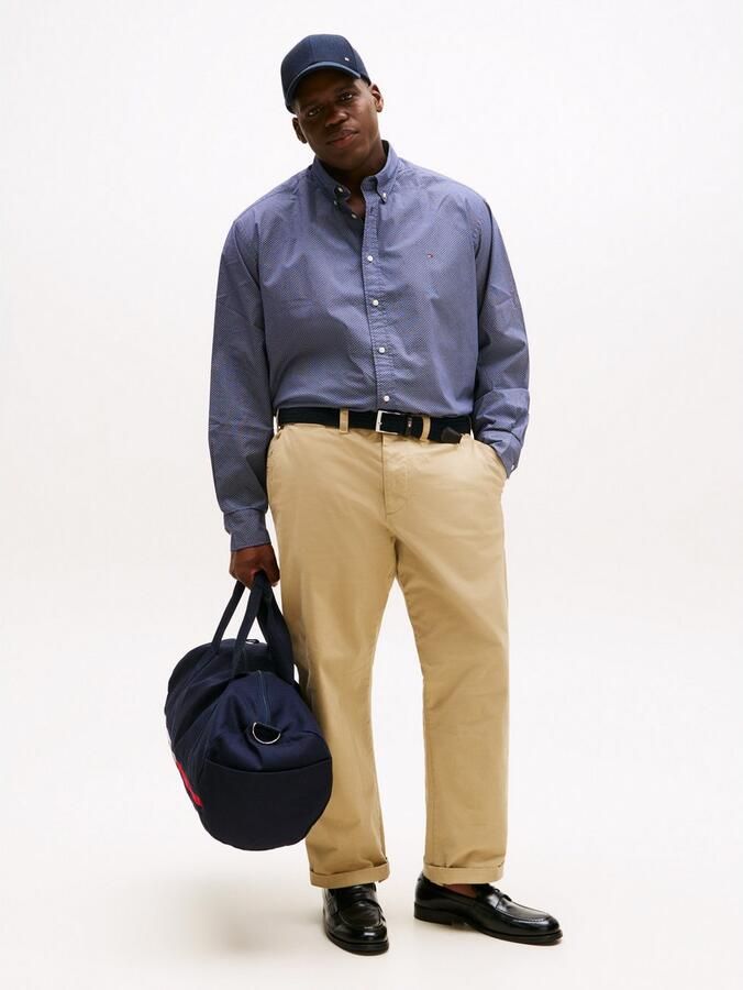 Tommy Hilfiger Overhemd met lange mouwen BT-FLEX POPLIN MICRO Grote maten button-down kraag zakelijk overhemd regular fit - Foto 3