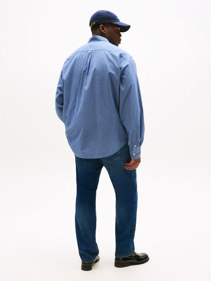 Tommy Hilfiger Overhemd met lange mouwen BT-FLEX POPLIN MINI PNT RF SRT-B - Foto 3