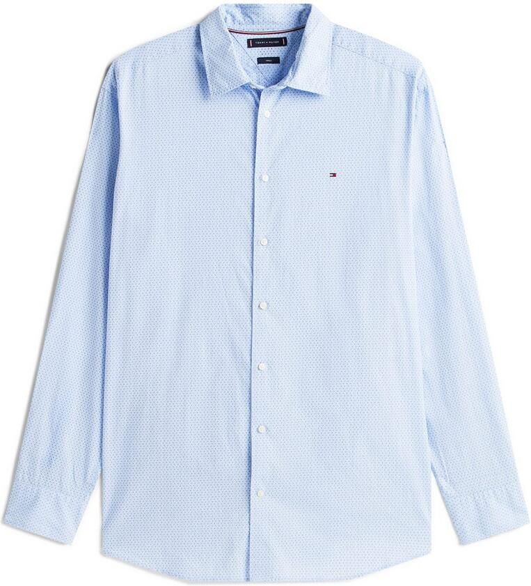 Tommy Hilfiger Overhemd met lange mouwen BT-FLEX POPLIN MINI PNT RF SRT-B
