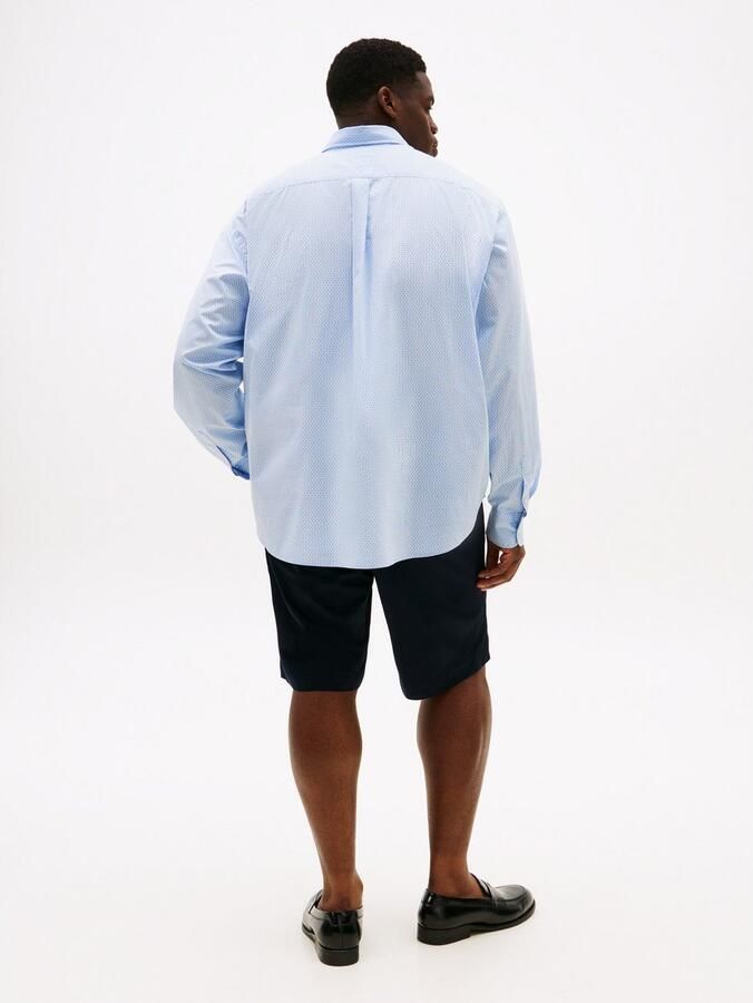 Tommy Hilfiger Overhemd met lange mouwen BT-FLEX POPLIN MINI PNT RF SRT-B - Foto 3