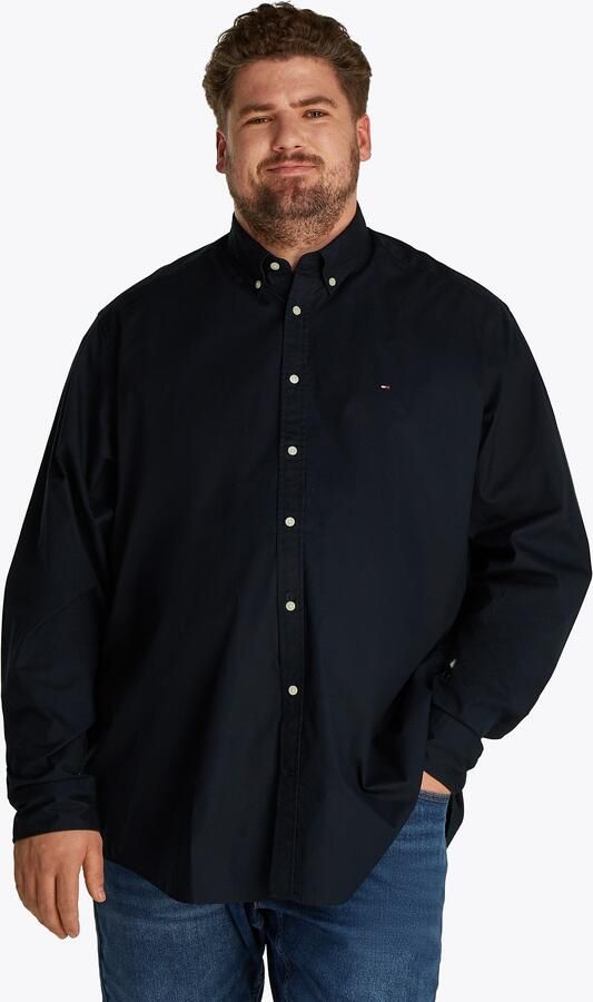 Tommy Hilfiger Overhemd met lange mouwen BT-FLEX POPLIN SOLID Grote maten regular fit - Foto 9