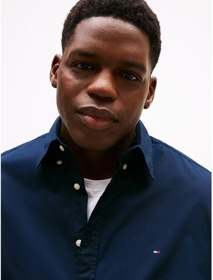 Tommy Hilfiger Overhemd met lange mouwen BT-FLEX POPLIN SOLID Grote maten regular fit - Foto 2