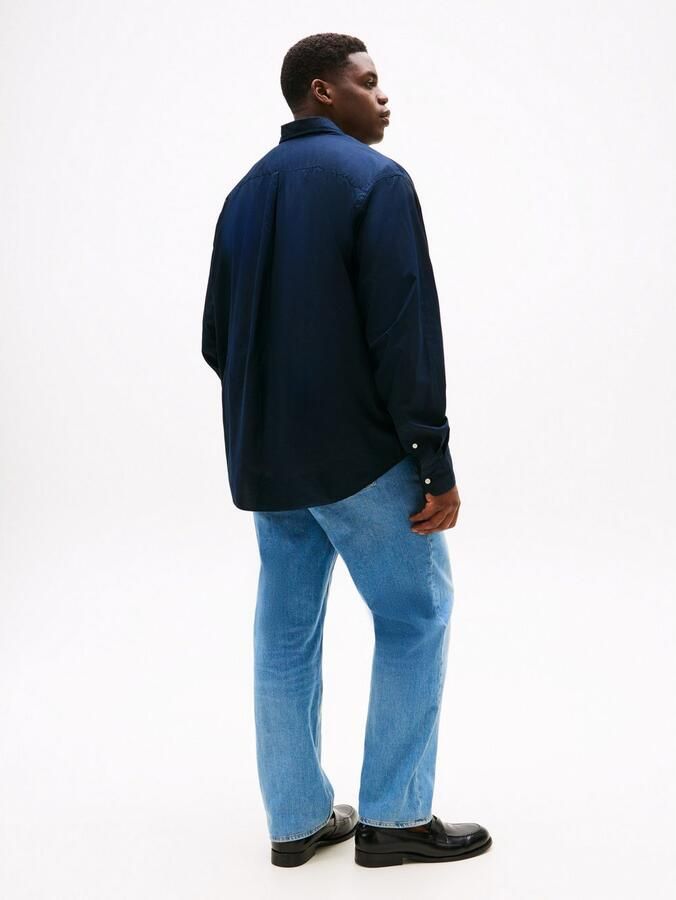 Tommy Hilfiger Overhemd met lange mouwen BT-FLEX POPLIN SOLID Grote maten regular fit - Foto 7