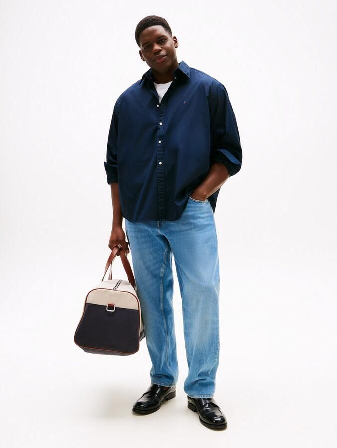 Tommy Hilfiger Overhemd met lange mouwen BT-FLEX POPLIN SOLID Grote maten regular fit - Foto 8