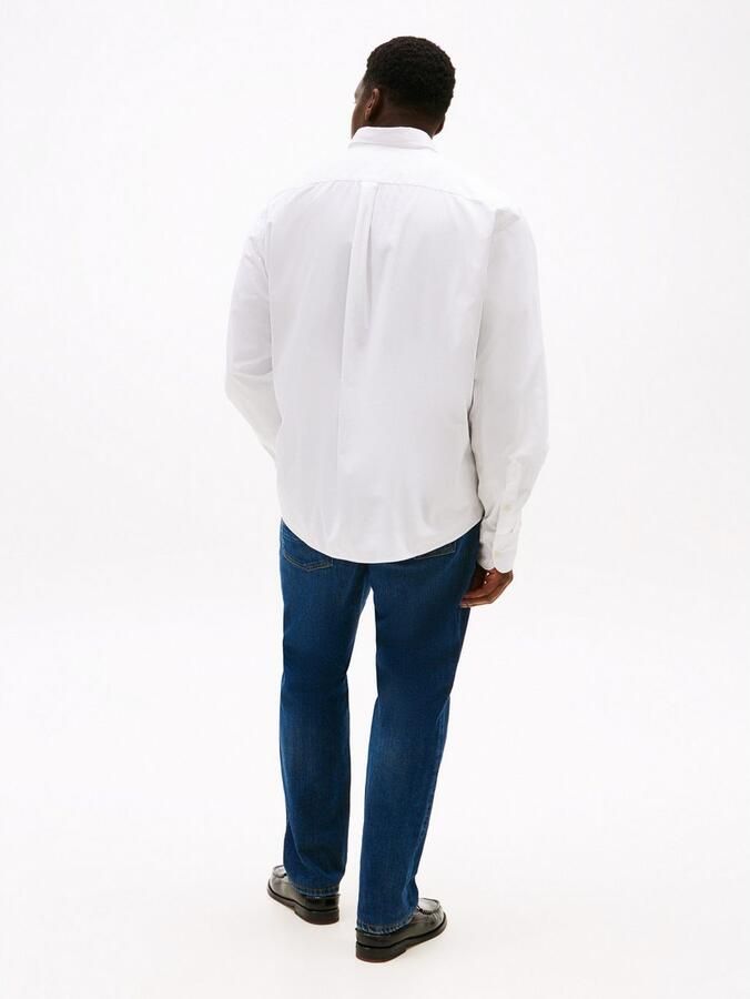 Tommy Hilfiger Overhemd met lange mouwen BT-FLEX POPLIN SOLID Grote maten regular fit - Foto 8