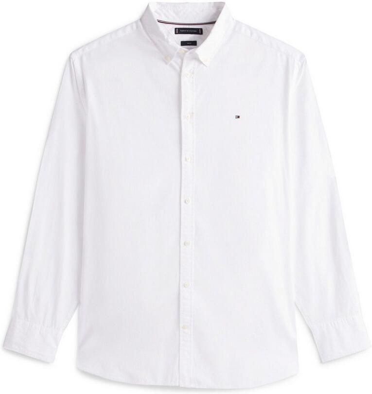 Tommy Hilfiger Overhemd met lange mouwen BT-FLEX POPLIN SOLID Grote maten regular fit - Foto 3