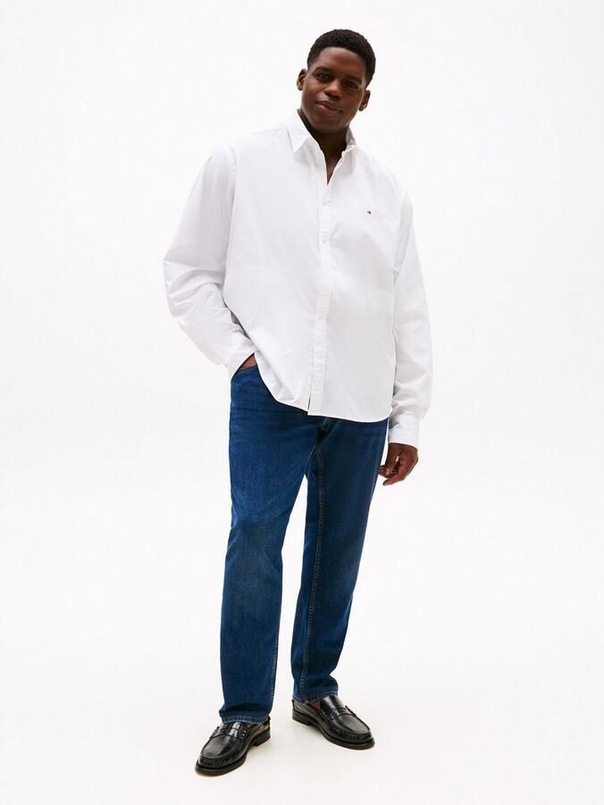 Tommy Hilfiger Overhemd met lange mouwen BT-FLEX POPLIN SOLID Grote maten regular fit - Foto 10