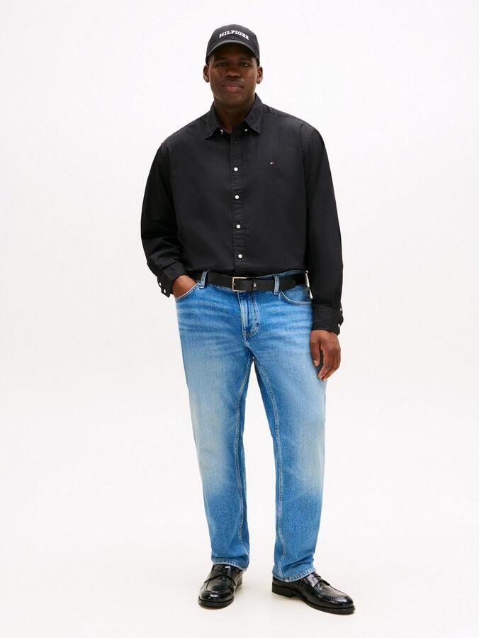 Tommy Hilfiger Overhemd met lange mouwen BT-FLEX POPLIN SOLID Grote maten regular fit - Foto 3