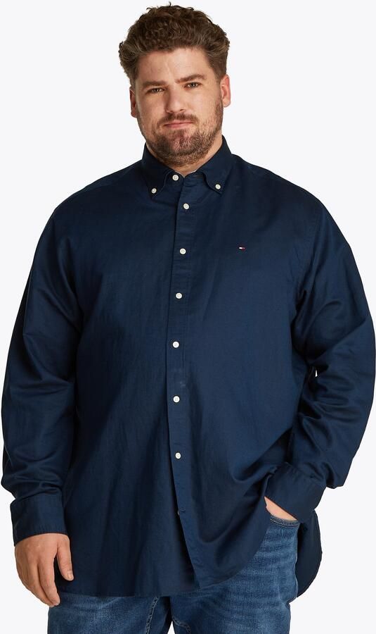 Tommy Hilfiger Overhemd met lange mouwen BT-LINEN BLEND SOLID - Foto 5