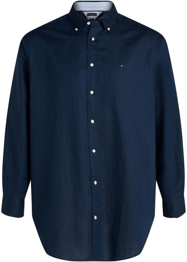 Tommy Hilfiger Overhemd met lange mouwen BT-LINEN BLEND SOLID - Foto 4