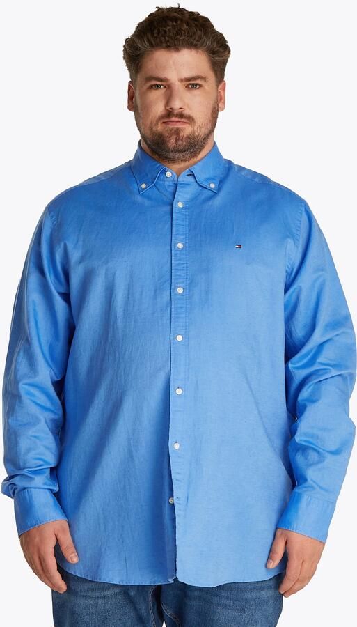 Tommy Hilfiger Overhemd met lange mouwen BT-LINEN BLEND SOLID - Foto 5