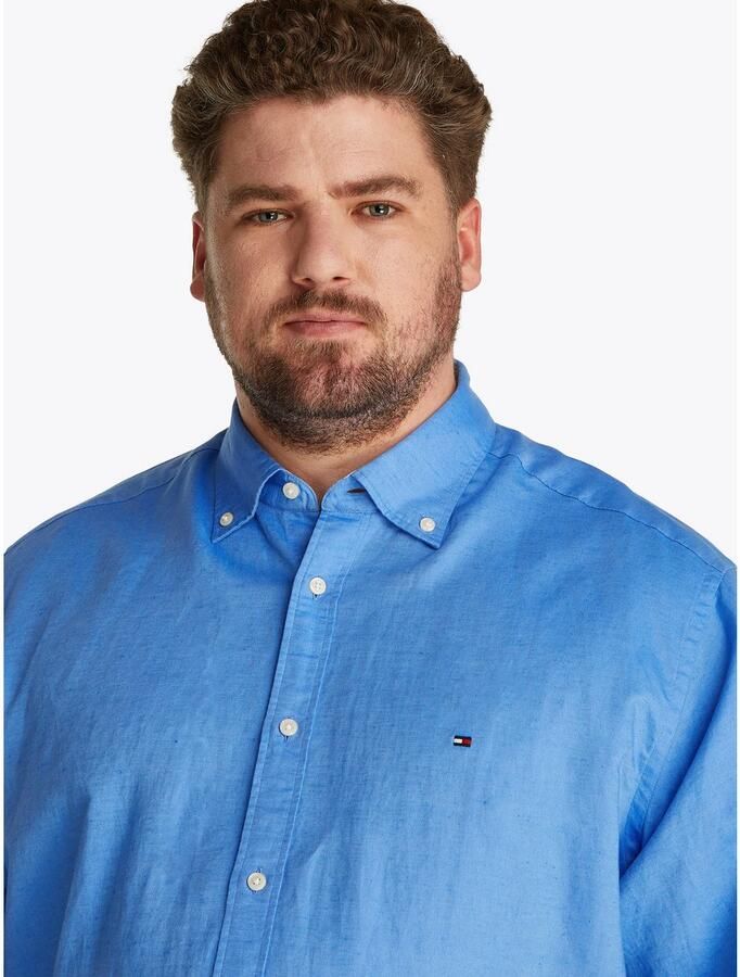 Tommy Hilfiger Overhemd met lange mouwen BT-LINEN BLEND SOLID - Foto 2