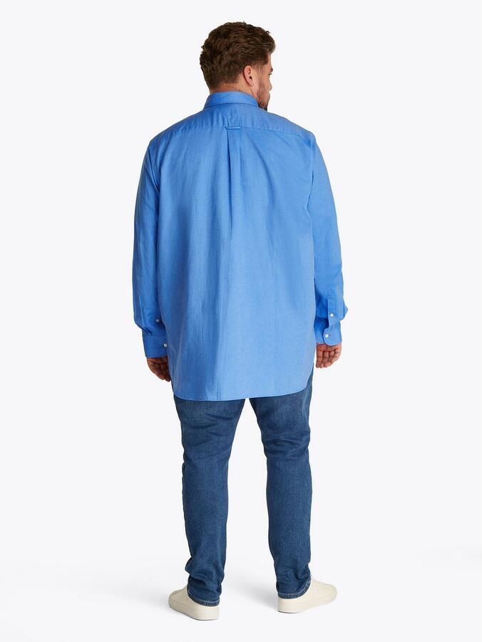 Tommy Hilfiger Overhemd met lange mouwen BT-LINEN BLEND SOLID - Foto 4