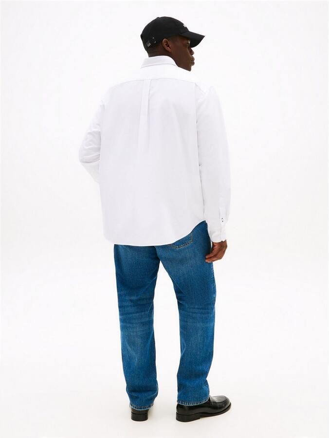 Tommy Hilfiger Overhemd met lange mouwen BT-SOLID HERITAGE OXFORD RF S-B - Foto 3