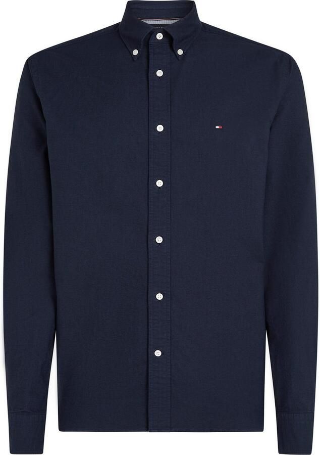 Tommy Hilfiger Overhemd met lange mouwen BT-SOLID HERITAGE OXFORD RF S-B - Foto 3