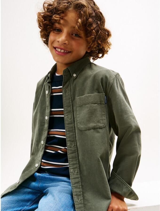 Tommy Hilfiger Overhemd met lange mouwen CORDUROY SHIRT Kinderen tot 16 jaar - Foto 2
