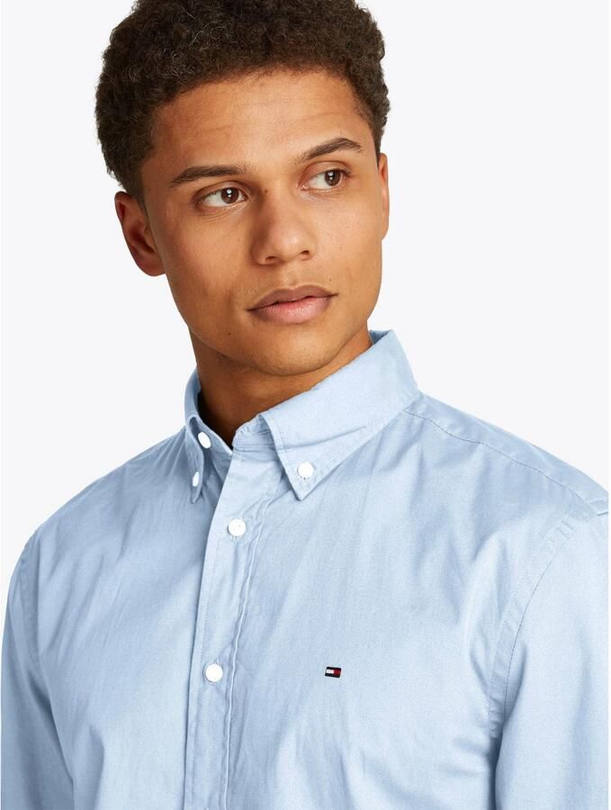 Tommy Hilfiger Overhemd met lange mouwen CORE FLEX POPLIN SOLID RF SHIRT - Foto 4