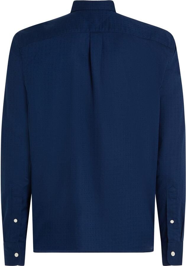 Tommy Hilfiger Overhemd met lange mouwen DOBBY STRUCTURE RF SHIRT - Foto 5