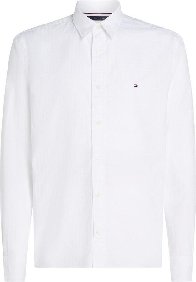 Tommy Hilfiger Overhemd met lange mouwen DOBBY STRUCTURE RF SHIRT - Foto 7