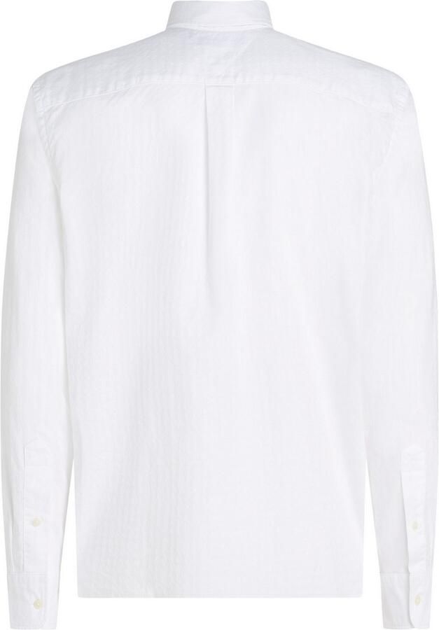 Tommy Hilfiger Overhemd met lange mouwen DOBBY STRUCTURE RF SHIRT - Foto 6
