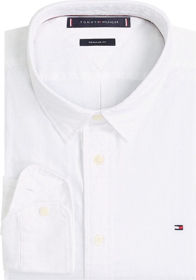 Tommy Hilfiger Overhemd met lange mouwen DOBBY STRUCTURE RF SHIRT - Foto 5